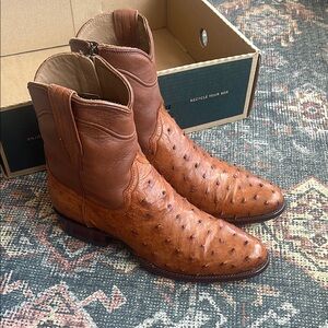 Tecovas The Zane Boots - Pecan Ostrich